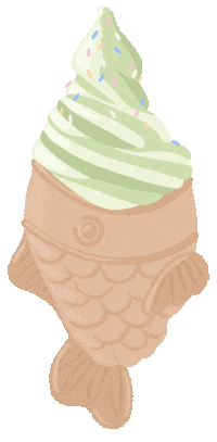 Ice Cream Pink Sticker
