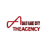 theagencyslc the agency the agency slc the agency salt lake city the agency utah Sticker