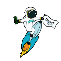 Rocket Man Fun Sticker by Off-Market