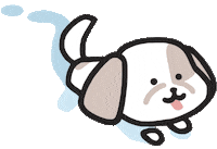 Dog Water Sticker