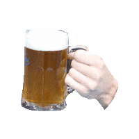 Beer Cheers Sticker by Adam Wendler