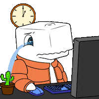 Tired Work Sticker by Ordinary Friends