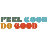 GOEXApparel happy colorful feel good do good Sticker