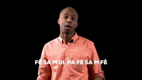 Haitian Flag Haiti GIF by Bernardson