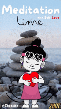 Meditat Look Within GIF by Zhotcita