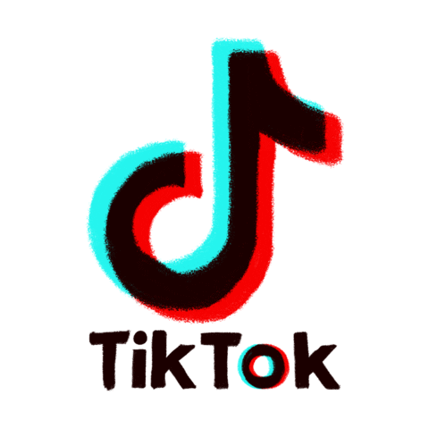 Tik Tok Logo Sticker