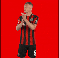 Mitchel Bakker Applause GIF by Bayer 04 Leverkusen