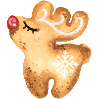 New Year Christmas Sticker