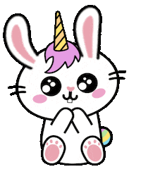 Pink Bunny Sticker