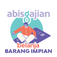 Shopping Mandiri Sticker by abisgajian