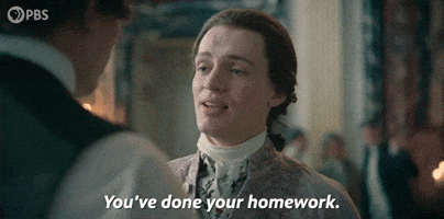 You've Done Your Homework