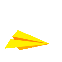 ChaulafanAtomico plane avion paper plane avion de papel Sticker