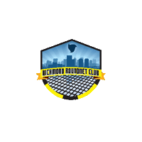 richmondroundnetclub roundnet spikeball rrc richmondroundnet Sticker