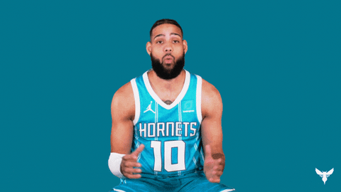 Caleb Martin Wow GIF by Charlotte Hornets