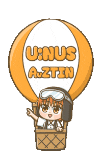 Unus Hot Air Ballon Sticker