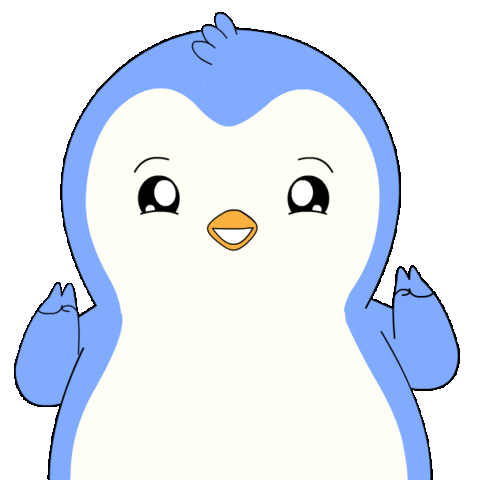 Come On Whatever Sticker by Pudgy Penguins