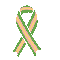 Yellow Ribbon Rainbow Sticker by Hewitt Avenue