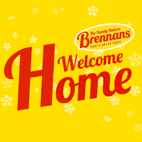 Christmas Snow GIF by Brennans Bread