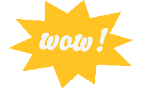 Pop Up Wow Sticker