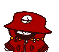 Hiphop Hello Sticker