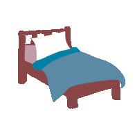 mavvvi wake up pillow wakeup awake Sticker