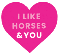 Horse Sticker by dapplebay