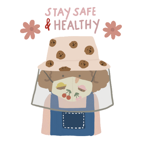 Mask Staysafe Sticker by kco