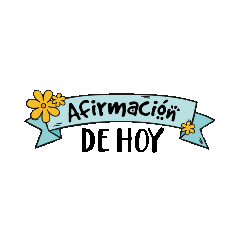 Buena Vibra Afirmaciones Sticker