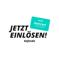 Deal-Card Sticker by Befoode