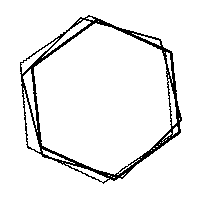 dissonants_cicle hexagono esdi dissonants dissonantscicle Sticker