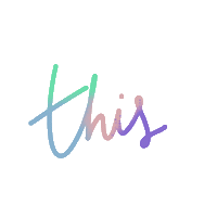 Arrow Ombre Sticker