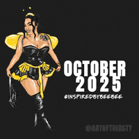 It Girl Halloween GIF by Christopher Pindling