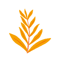 Hojas Plantita Sticker