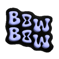 BowBowCheerShop logo shop cheer cheerleader Sticker