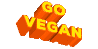 Go Vegan Cruelty Free Sticker by Aquafaba Test Kitchen