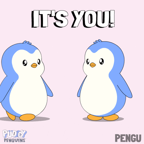 Its You Penguin GIF by Pudgy Penguins