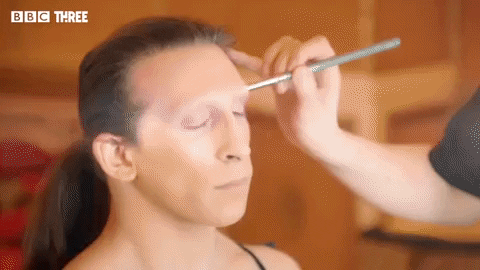 Glow Up Make-Up GIF by BBC Three