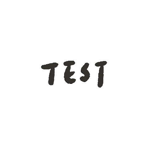 Test 手寫字 Sticker