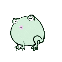 Frog Love Sticker