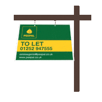 Let Estate Agents Sticker by Umesh Maharjan
