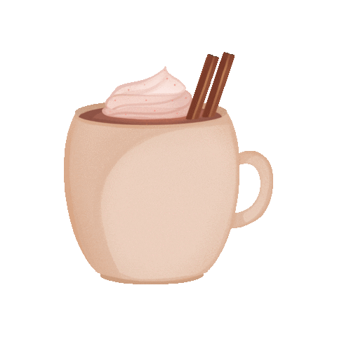 Hot Chocolate Cocoa Sticker by Danielle Bayes