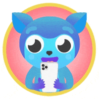 kumukarlito happy wave goodmorning watching GIF