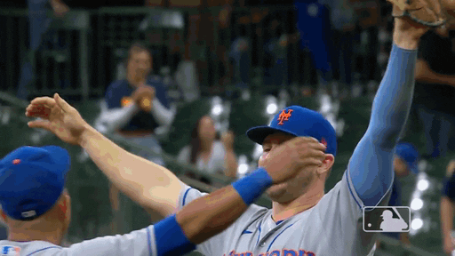 Group Hug Baseball GIF by New York Mets