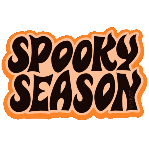 Fall Season Halloween Sticker by V5MT