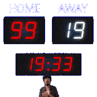 19 Away Sticker