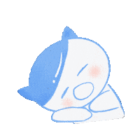 Cat Sleep Sticker