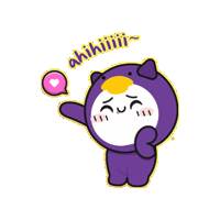 Ahihi Sticker by LYNKID