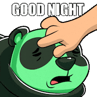 Tired Good Night Sticker by SuperVerse
