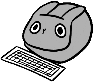 Work Working Sticker by bunny_is_moving