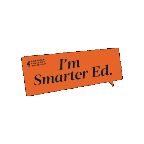 ACEedu ace masters degree mastersdegree online degree Sticker